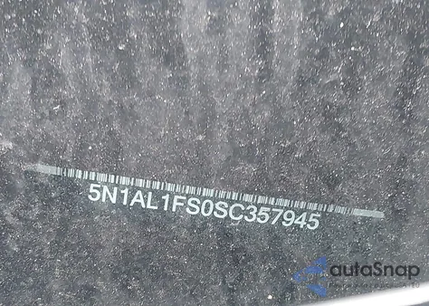 2025 Infiniti Qx60 Luxe Awd z USA, uszkodzony, nr VIN 5N1AL1FS0SC357945